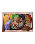 Zoro x Luffy Embroidered Sweatshirt