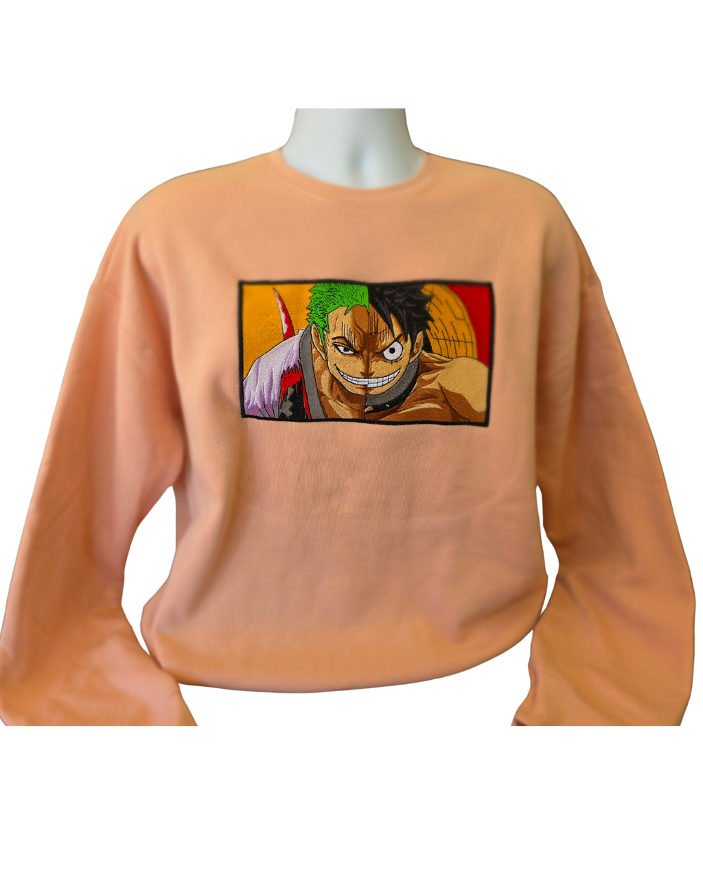 Zoro x Luffy Embroidered Sweatshirt