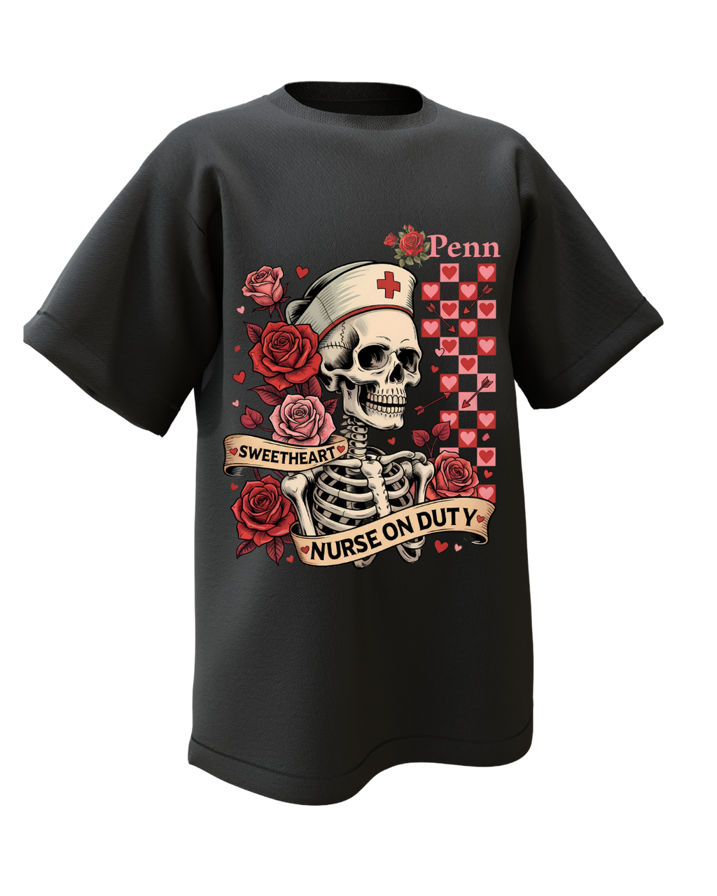 PENN Emergency- Nurse On Duty Sweetheart Halloween Tee