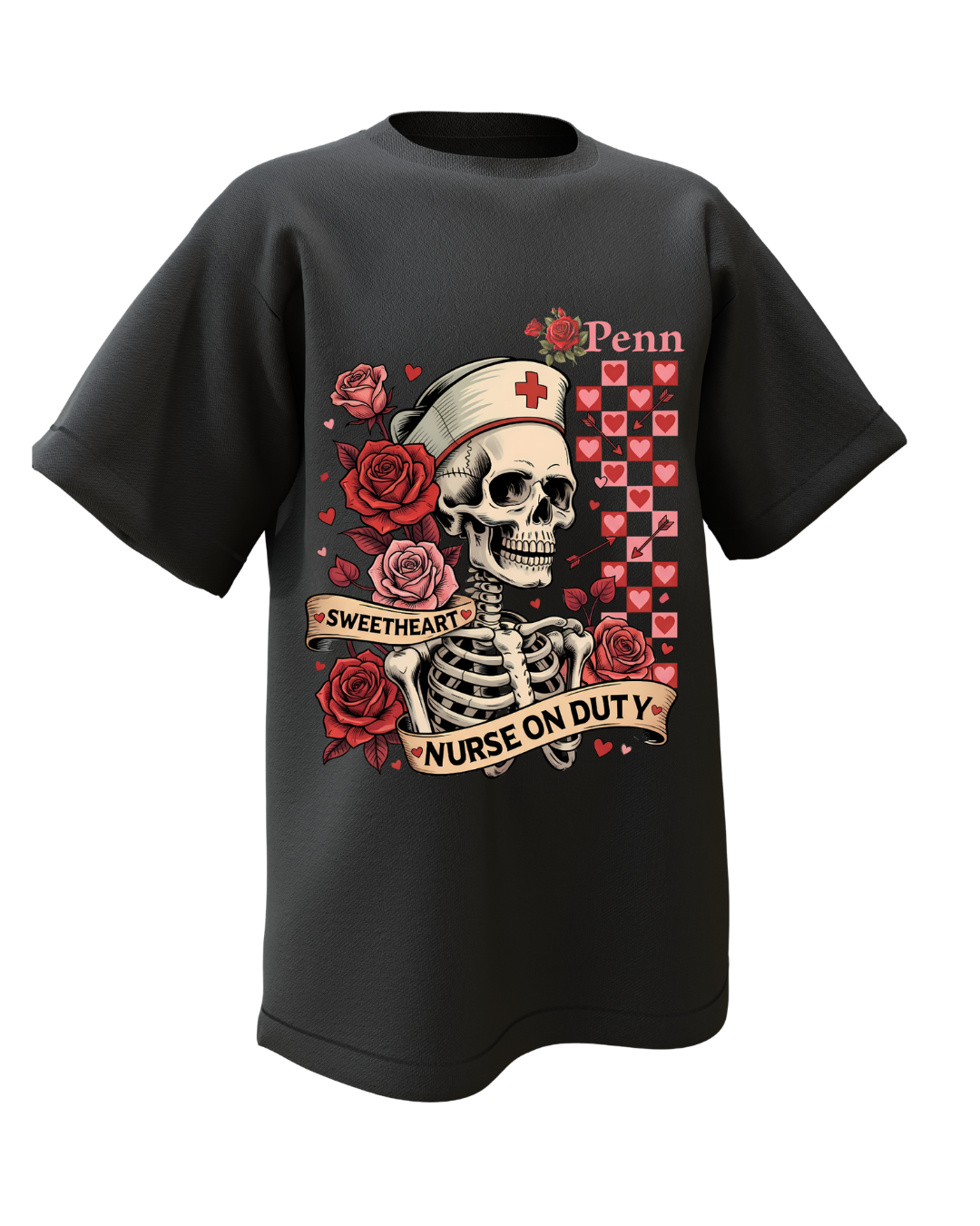 PENN Emergency- Nurse On Duty Sweetheart Halloween Tee