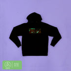 Eren X Reiner Clash of the Titans GITD Embroidered Hoodie
